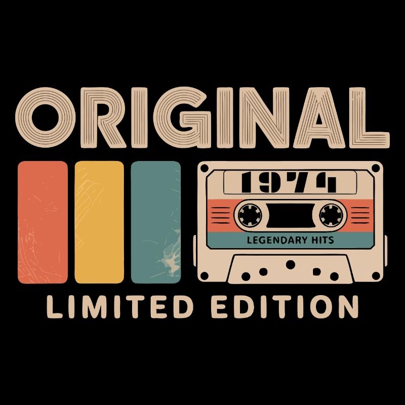Original 1974 Birthday 1974 Gift 1974 Retro