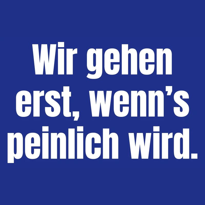 On ne part que quand ça devient embarrassant