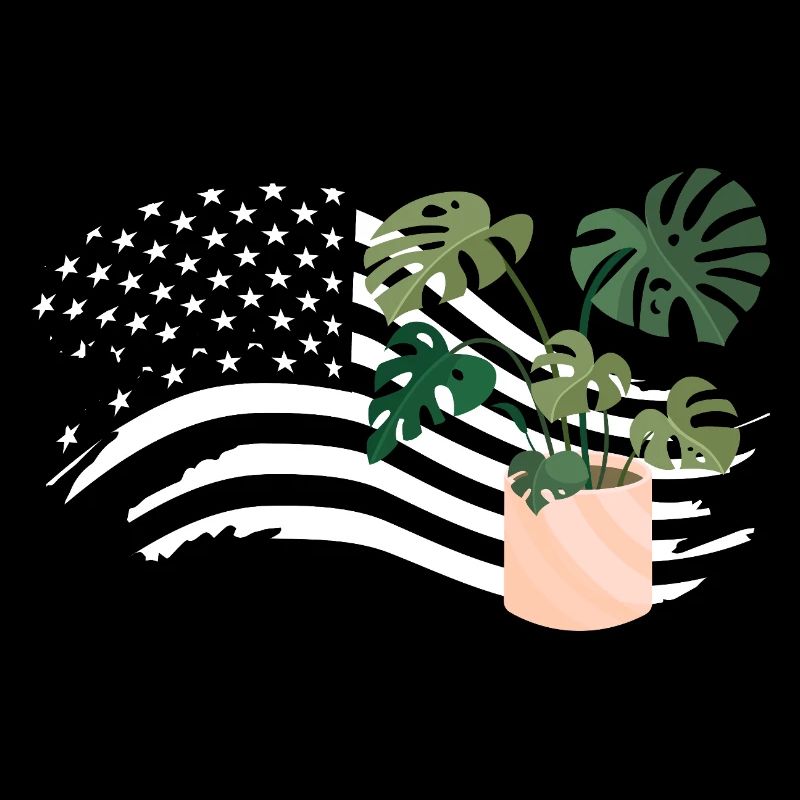 Plantes amatrices de la plante du drapeau américain