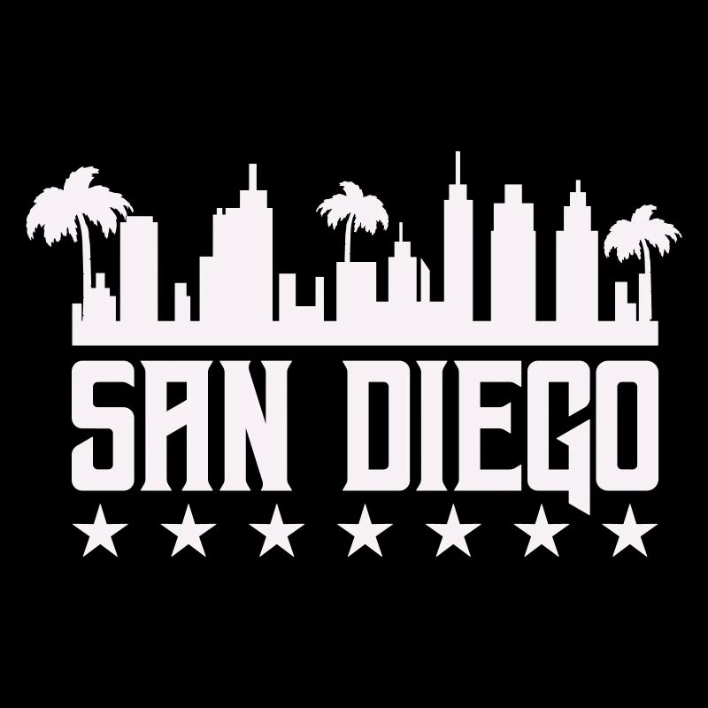 San Diego Skyline Palm Vista