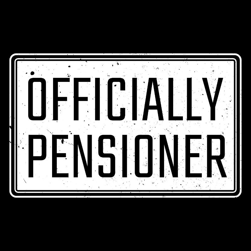 Officially Pensioner Retired