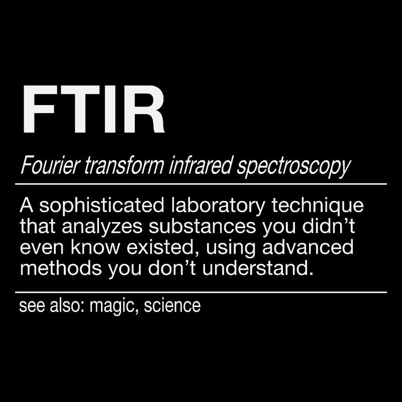 FTIR Spektroskopie Analyse Spektrometer