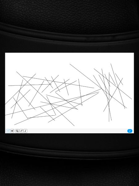 Jagged line abstraction