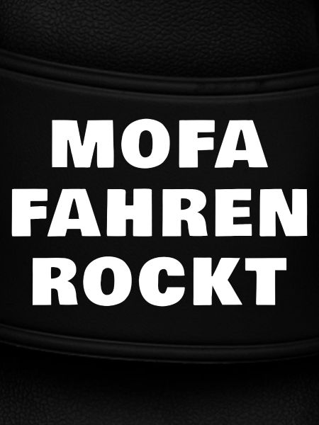 Mofa Rockt Spruch