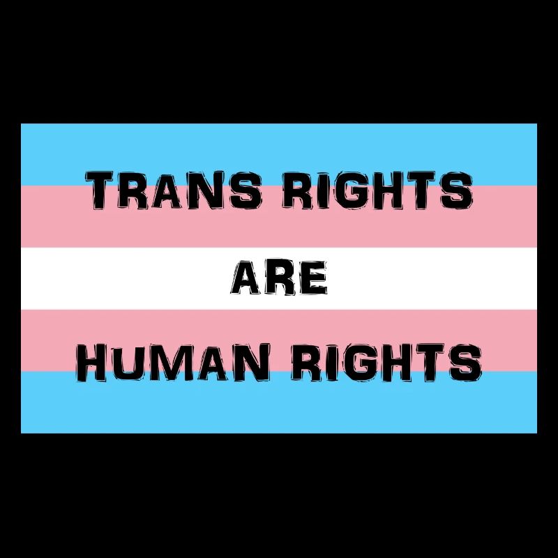 transgender flag human rights t-shirt design