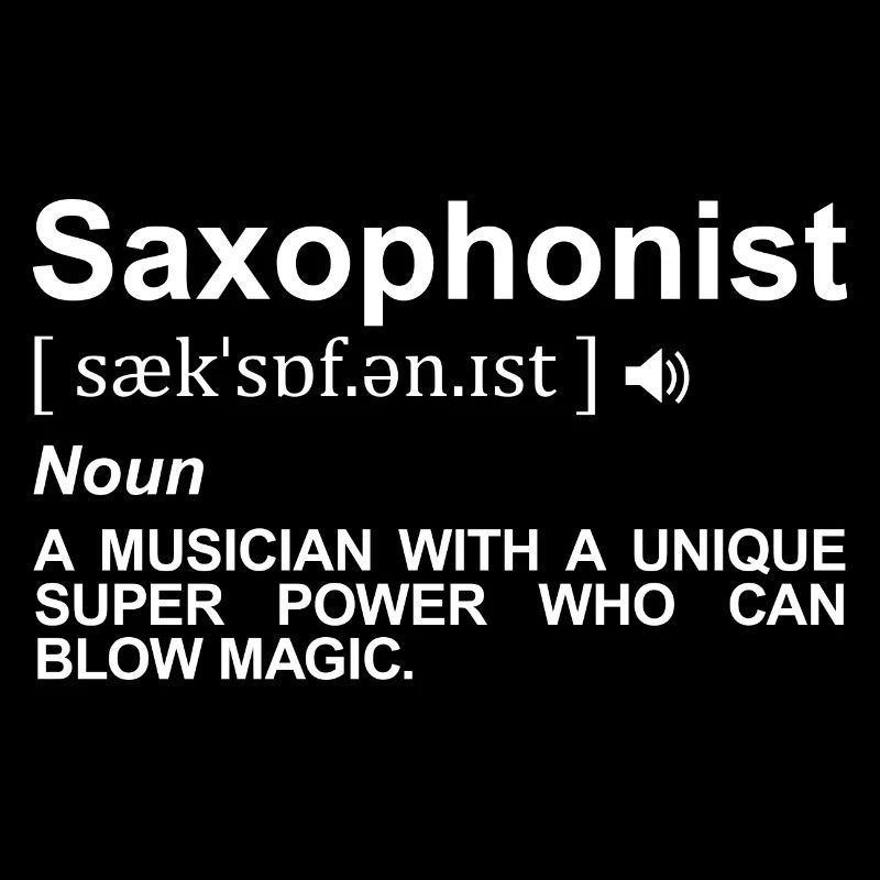 Saxophonist Wörterbuch