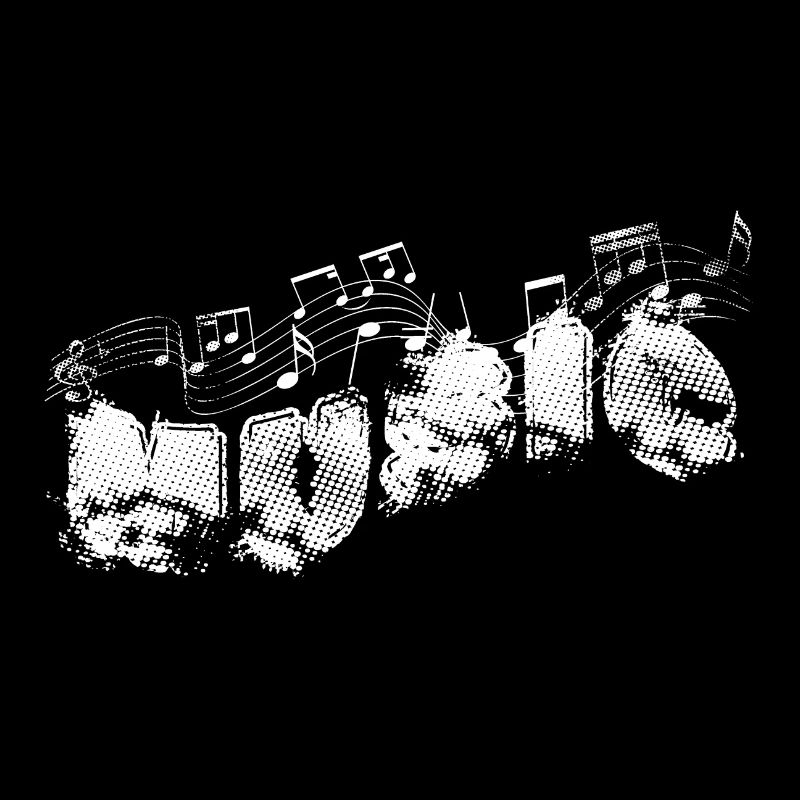 MUSIQUE Typo avec partitions