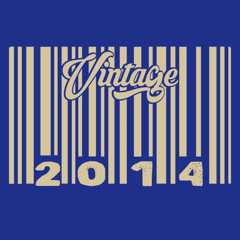 vintage 2014 Code barre 2014: Année 2025.