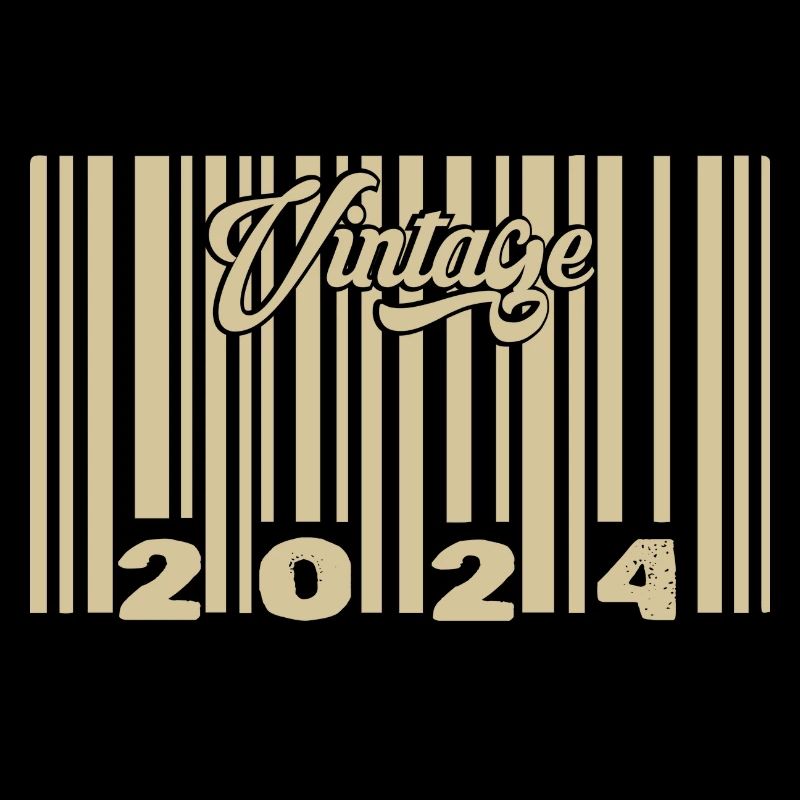 vintage 2024 Code barre 2024: Année 2025.