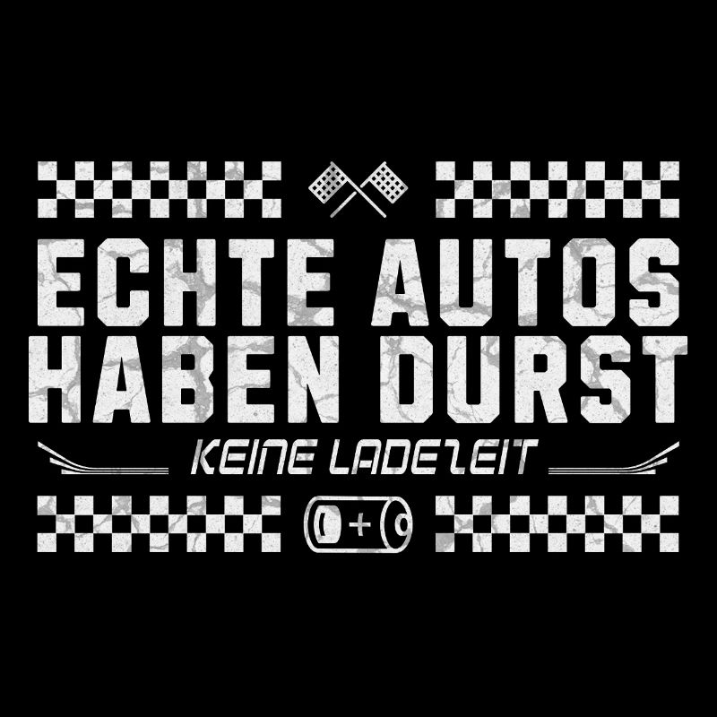 Echte Autos haben Durst keine Ladezeit