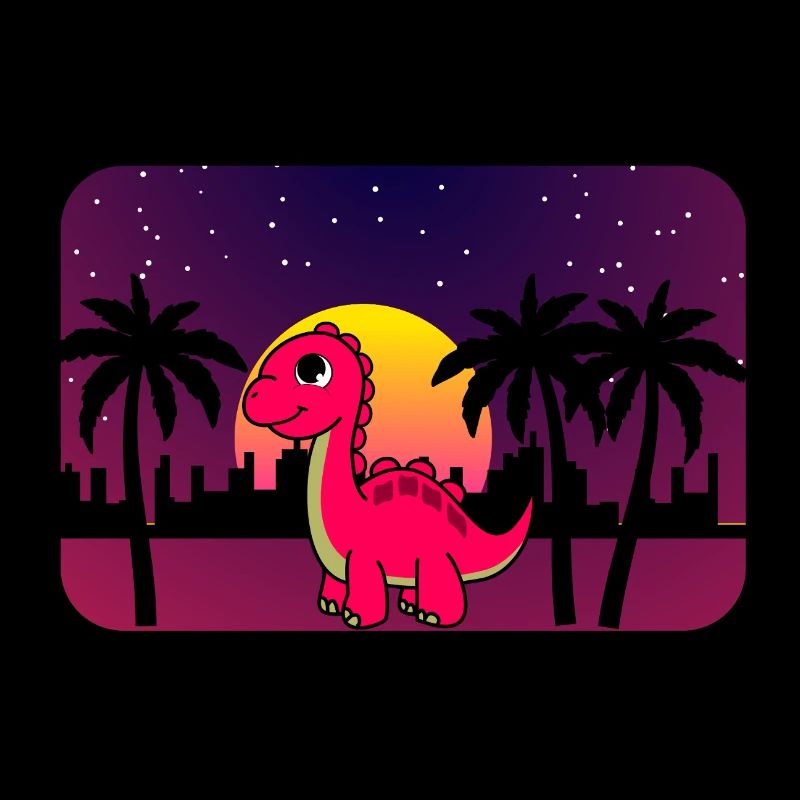 Dino Retro Wave