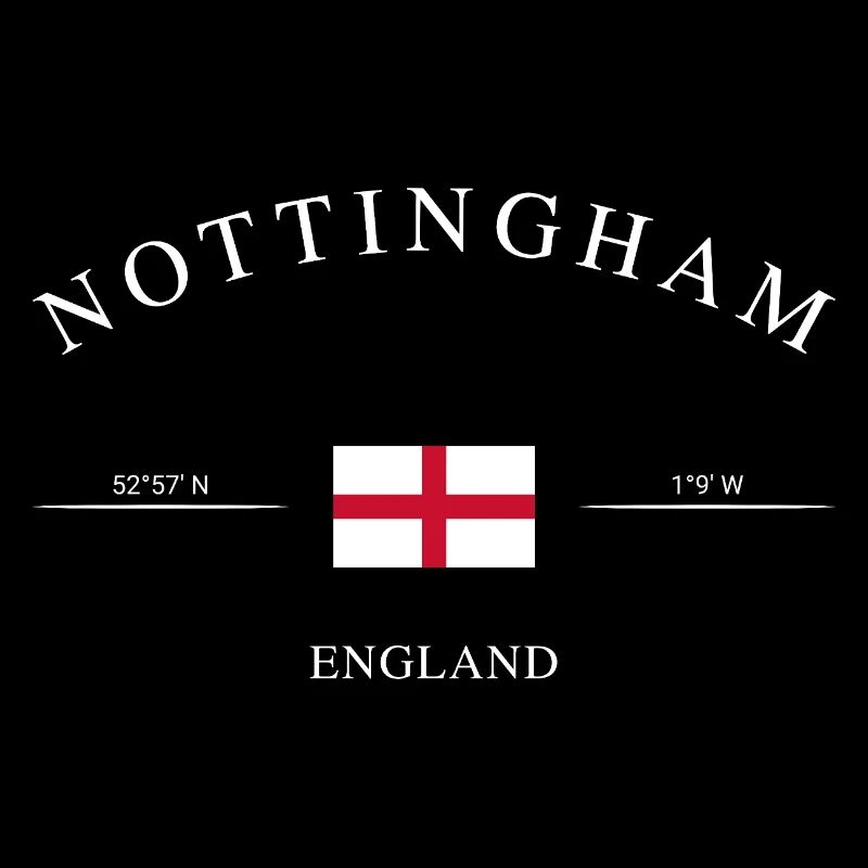 Nottingham, Angleterre – Souvenir et cadeau de Noël