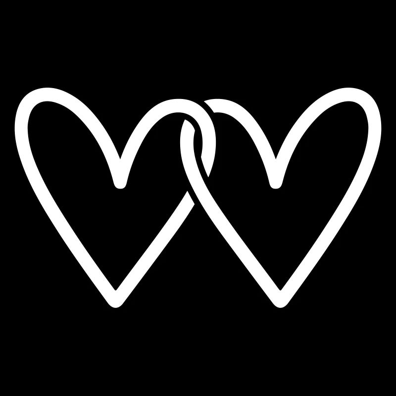 Symbole d’amour des cœurs