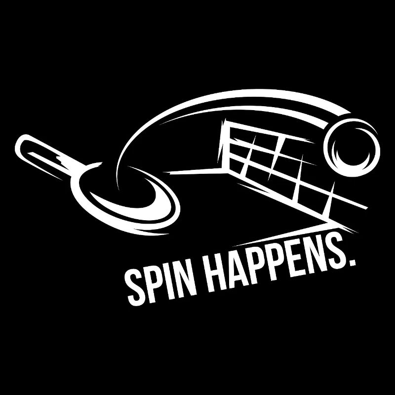 Spin Happens – Tischtennis Design