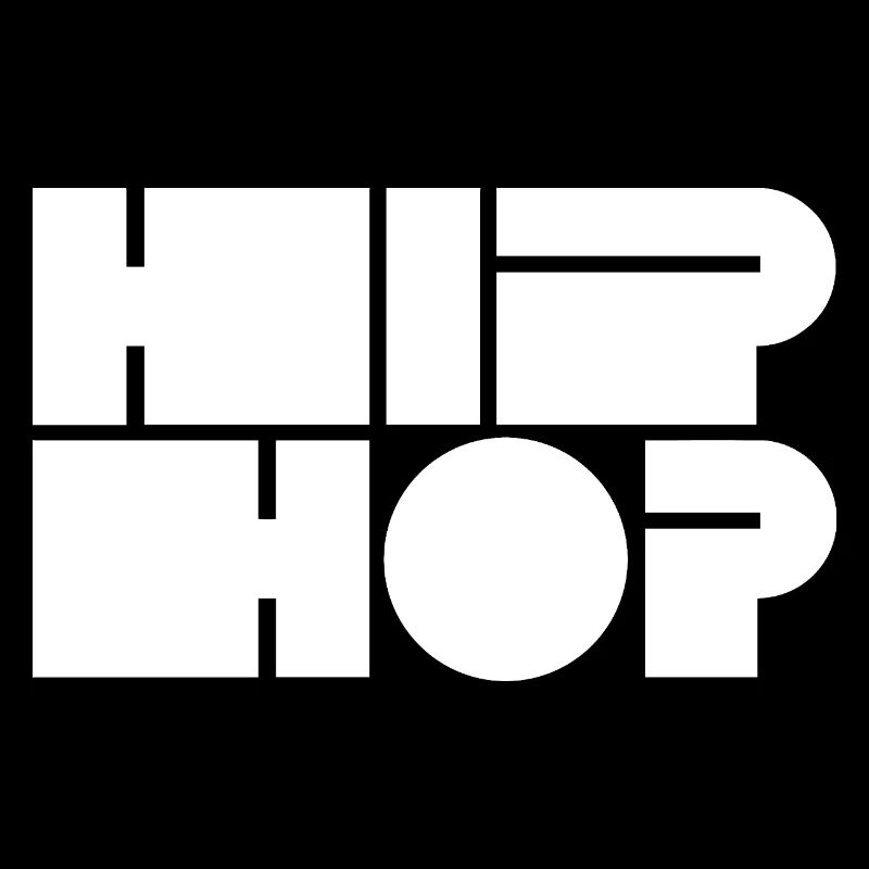 Hip-Hop-Blocktypografie