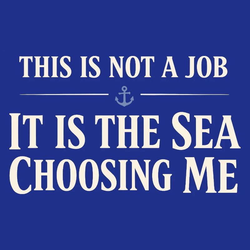 Seamanship Gift for Deckhand Ocean Work