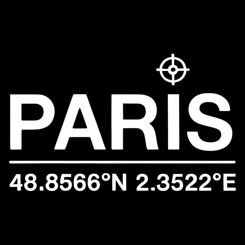 Paris Coordinate Frankreich Reise