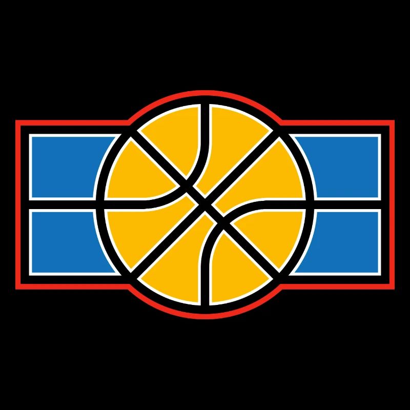 Basketball-Retro-Emblem