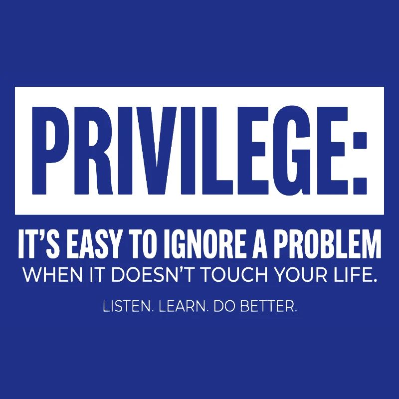 Privilege Statement Typography Text Motif