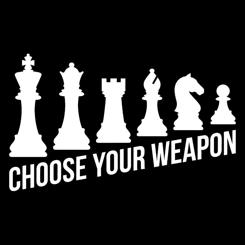 Chess Gift Strategy Choose Your Weapon
