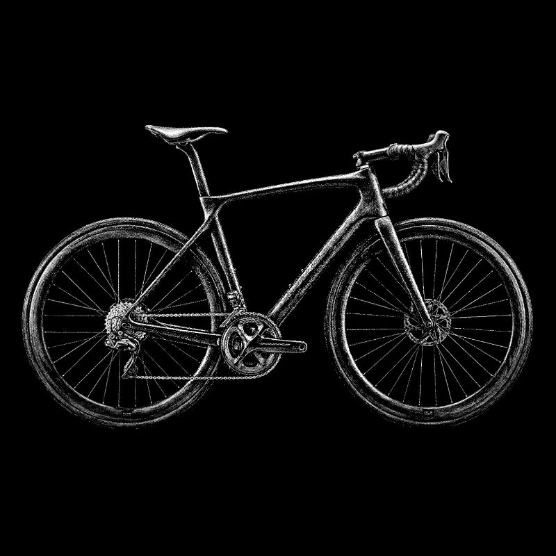 Rennrad Zeichnung – präzise & leidenschaftlich