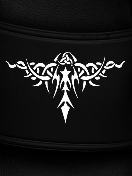 Thorny symbol (white)