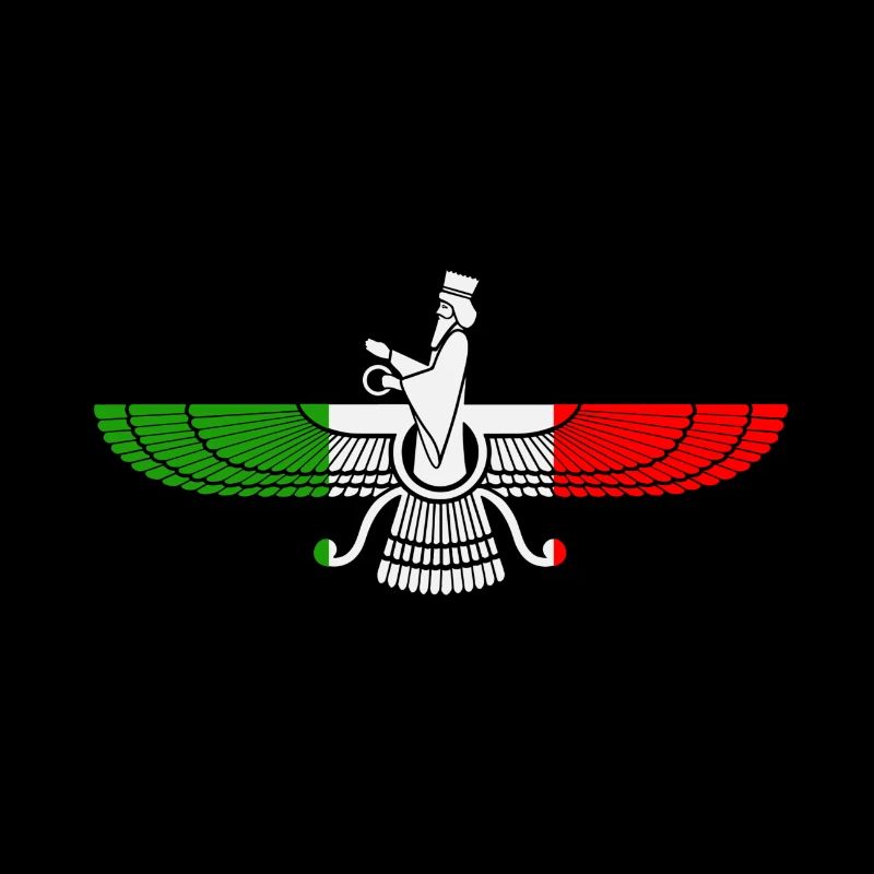 Farvahar logo | Iranian ancient symbol