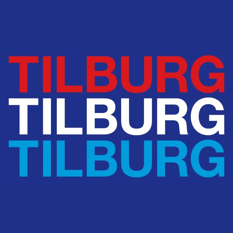 TILBURG Pays-Bas Drapeau des Pays-Bas