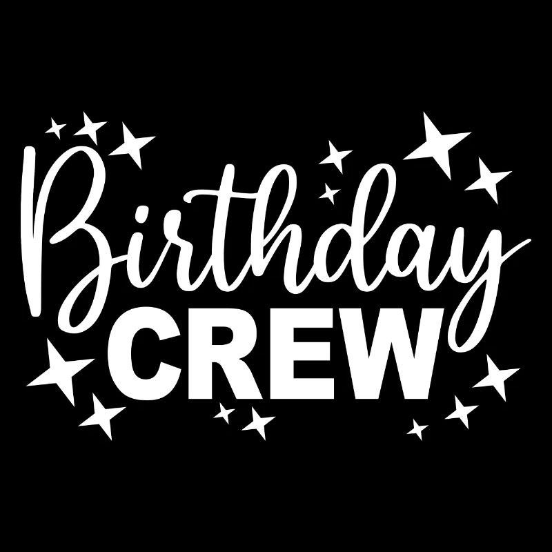 Birthday Crew Matching Gruppe Geburtstagsfeier Outfit