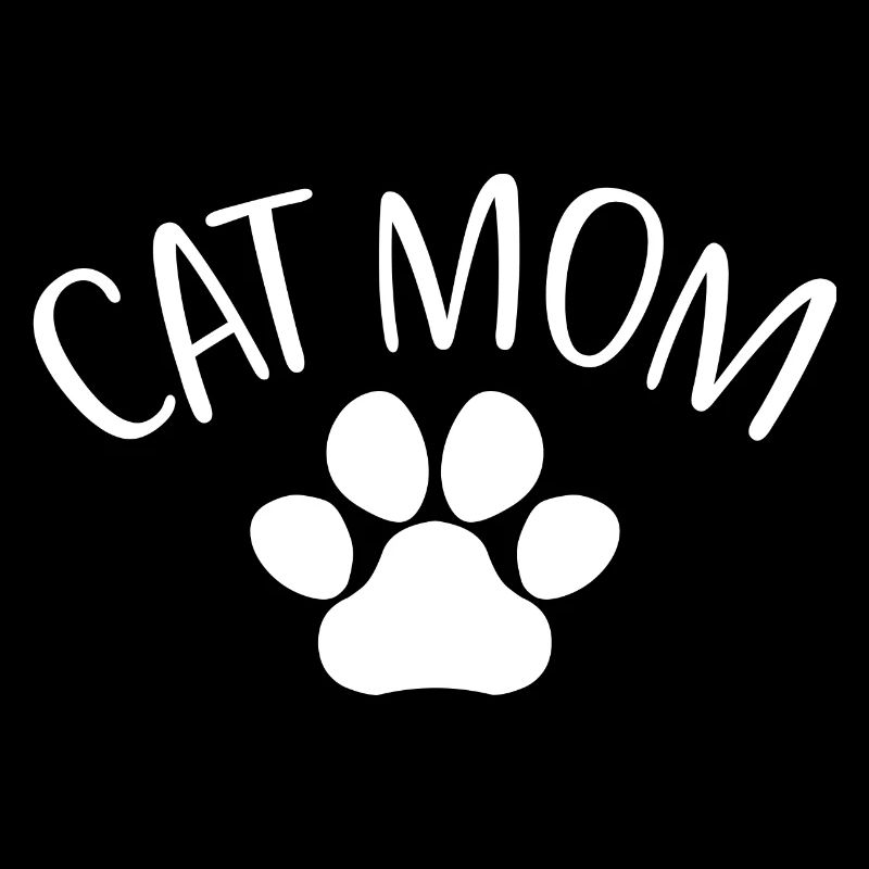 Cat Mom - Mignon Paw Cat Lover Maman Propriétaire de chat
