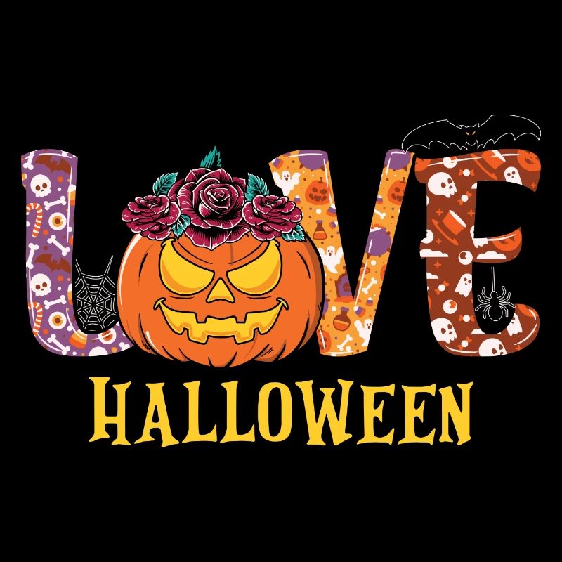 Halloween Love Pumpkin