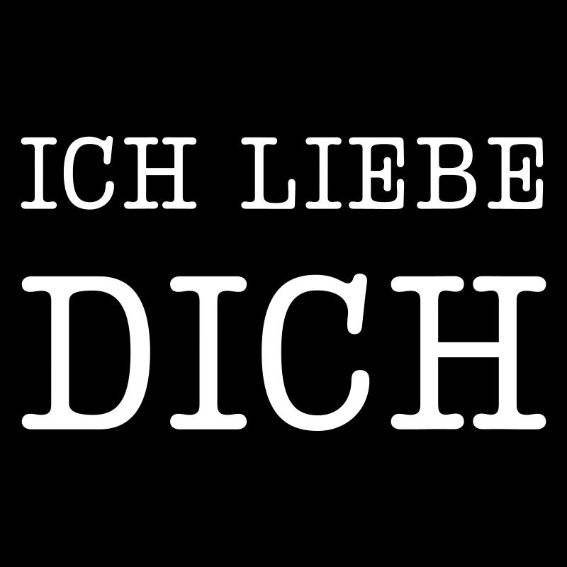 Ich liebe dich - Liebeserklärung