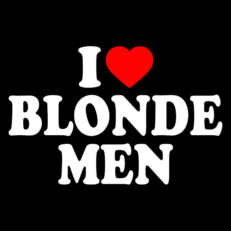 I love blonde men