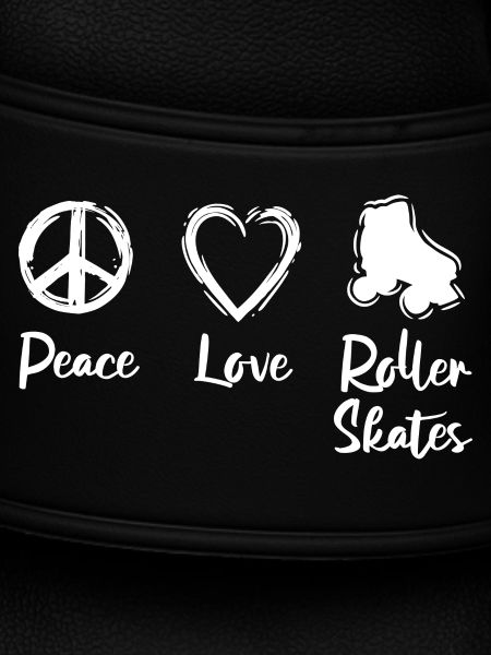 Peace Love Roller Skates