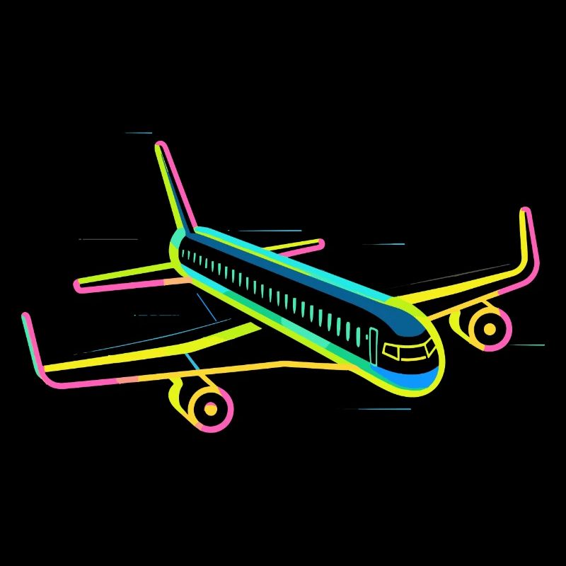 Graphique d’avion rétro