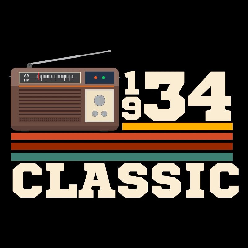 Anniversaire 1934 retro classic