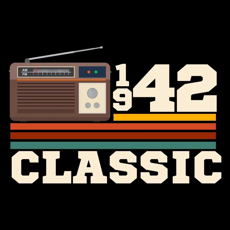Anniversaire 1942 retro classic