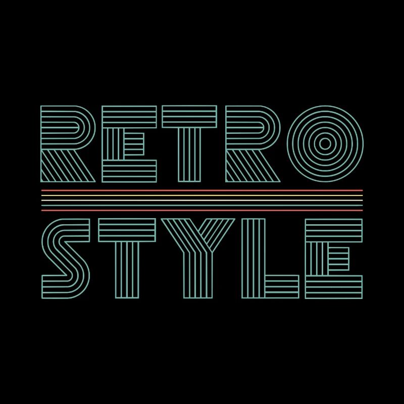 Style rétro - Néon