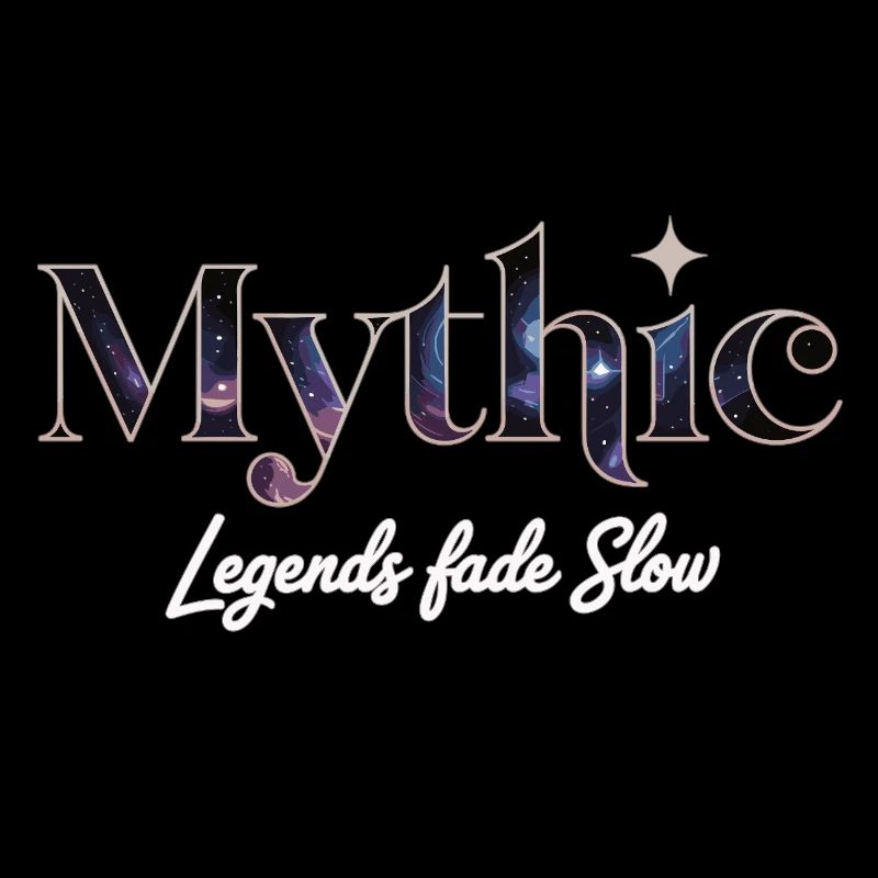 Thème de conception de motif de galaxie mythique