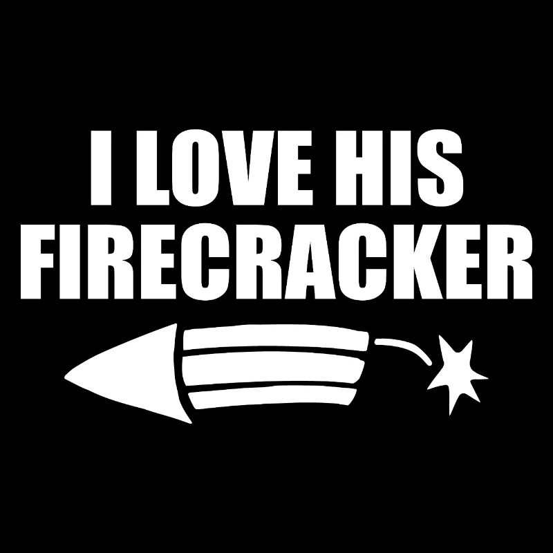 Ich liebe sein Feuerwerkskörper-Paar, 4. Juli