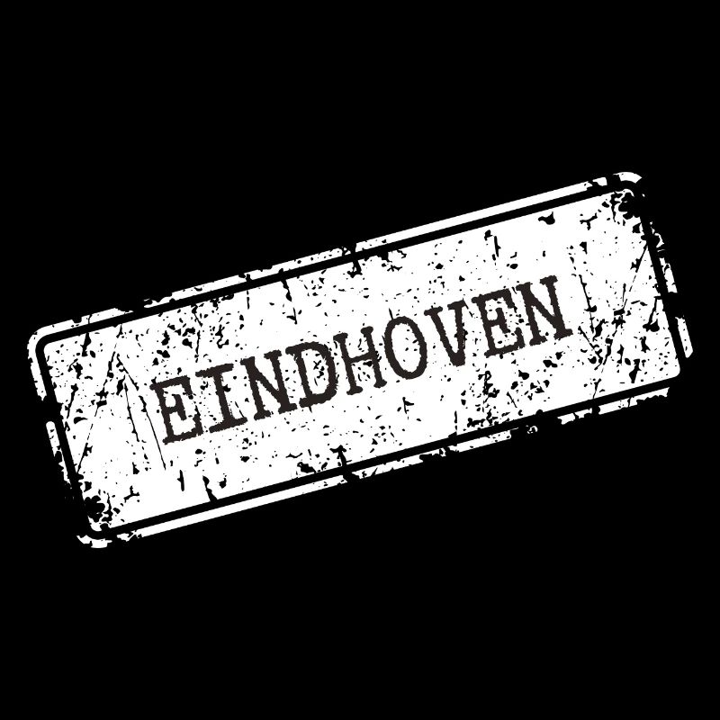 Eindhoven City Skyline Silhouette