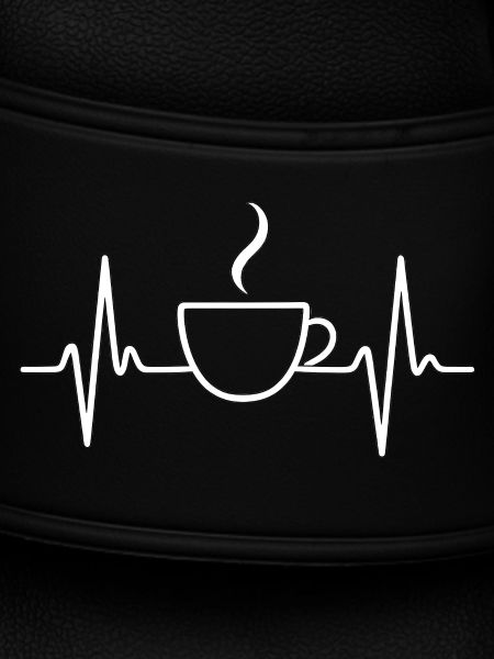 Coffee heartbeat
