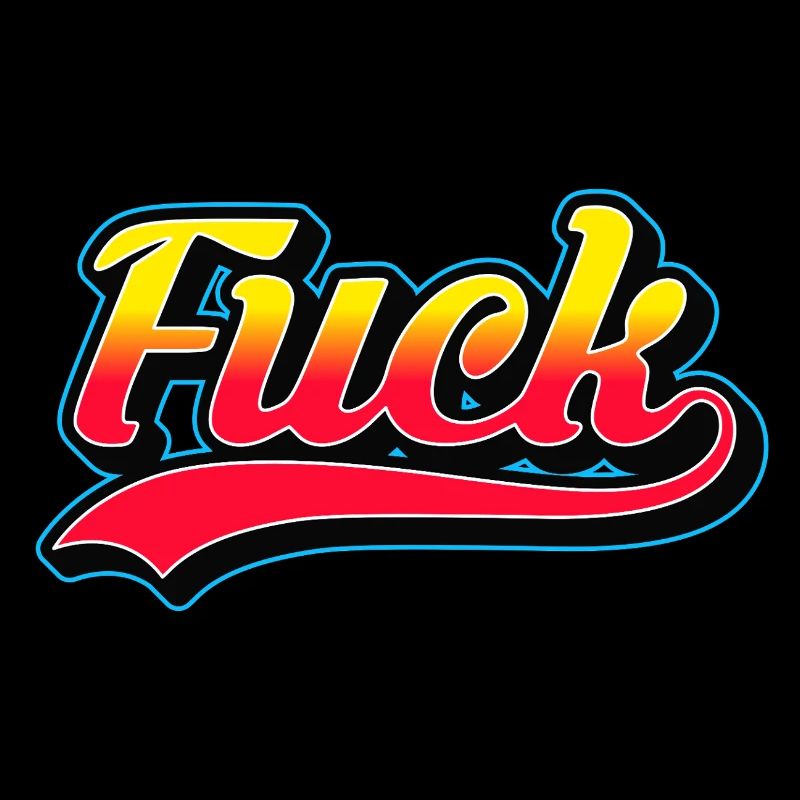 F-Wort-Retro-Logo