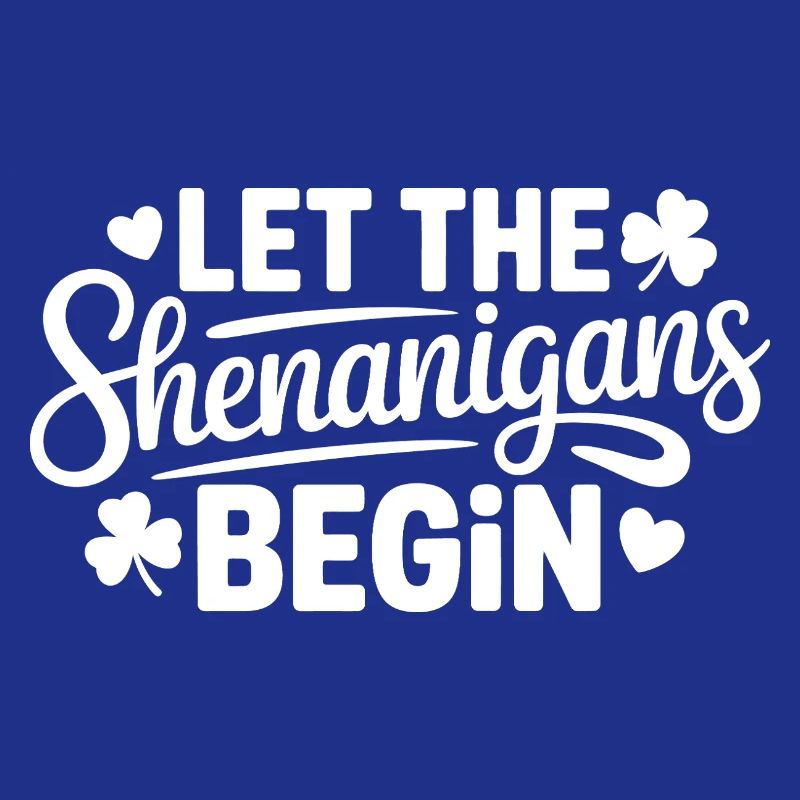 Shenanigans Begin: Playful Phrase Tee