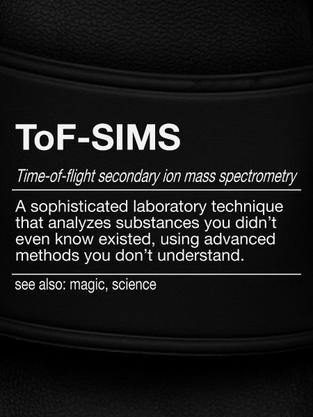 ToF-SIMS Ion Mass Spectrometry