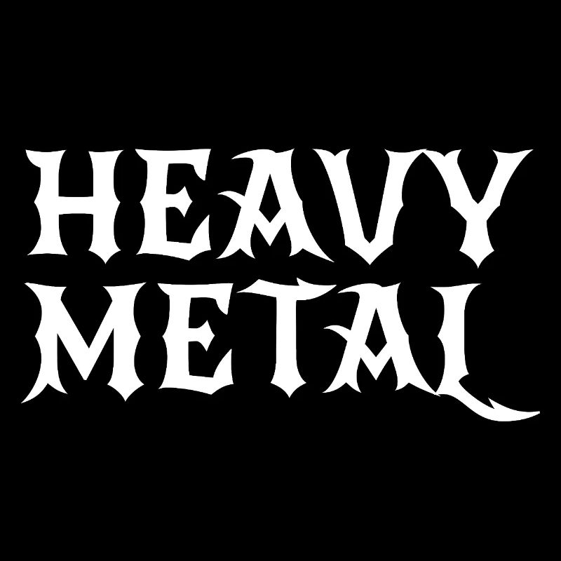 Heavy Metal Gothic Monochrome Tee