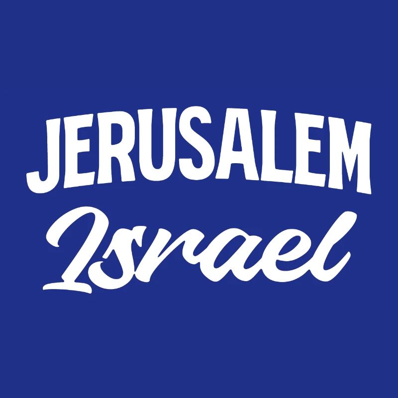 Jerusalem Israel Script Stil