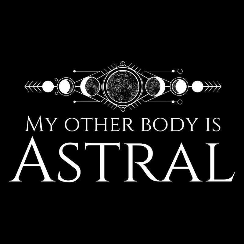 Lustiges Astralprojektions-Zitat