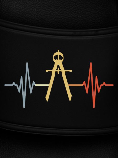 Circle ECG Retro Look