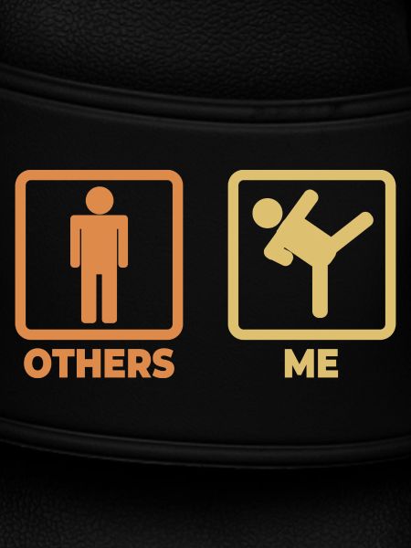 Karate Stick Figures